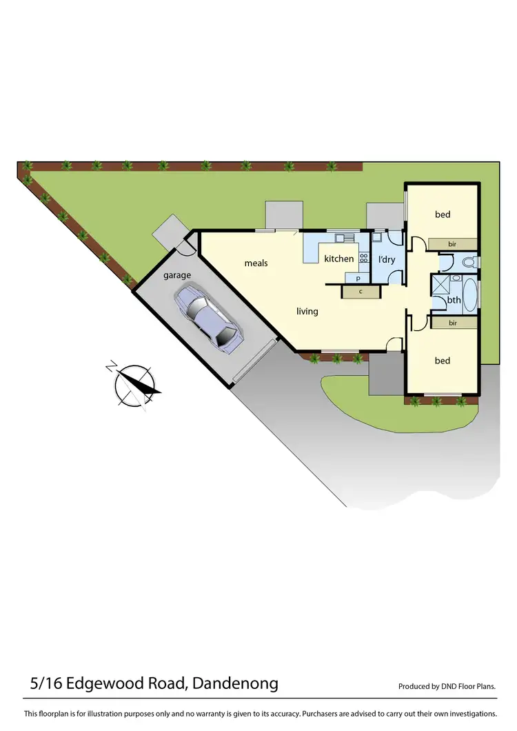 Floorplan of Homely unit listing, 5/16 Edgewood Road, Dandenong VIC 3175