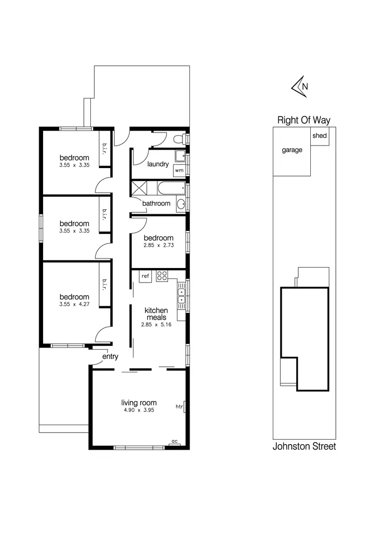 Floorplan of Homely house listing, 22 Johnston Street, Newport VIC 3015