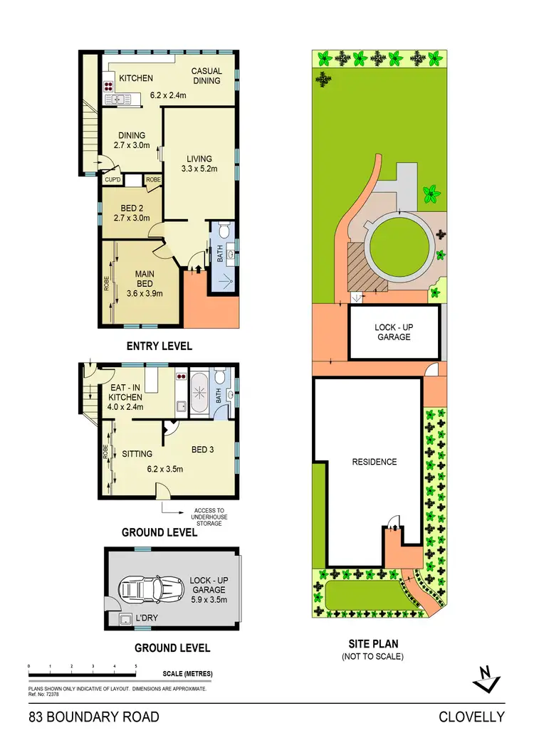Floorplan of Homely house listing, 83 Boundary Street, Clovelly NSW 2031