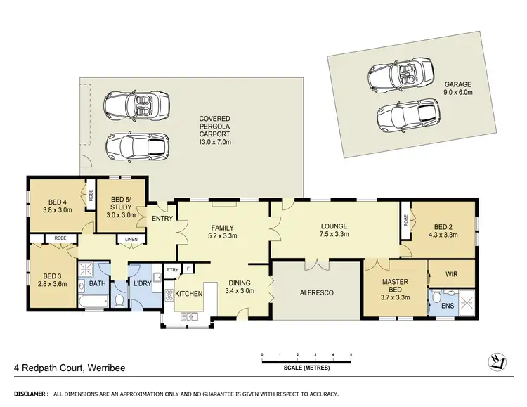 Floorplan of Homely house listing, 4 Redpath Court, Werribee VIC 3030