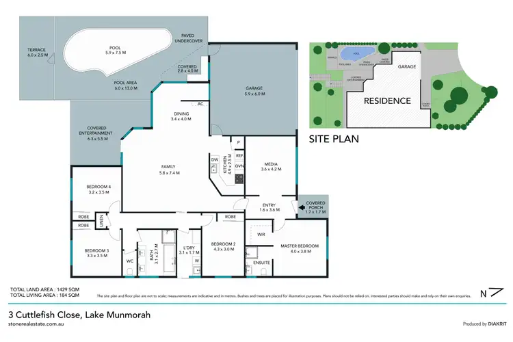 Floorplan of Homely house listing, 3 Cuttlefish Close, Lake Munmorah NSW 2259