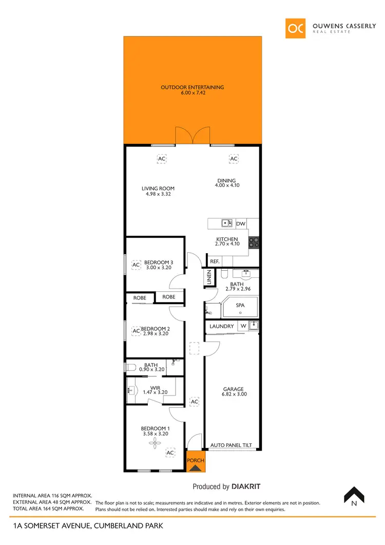 Floorplan of Homely house listing, 1A Somerset Avenue, Cumberland Park SA 5041