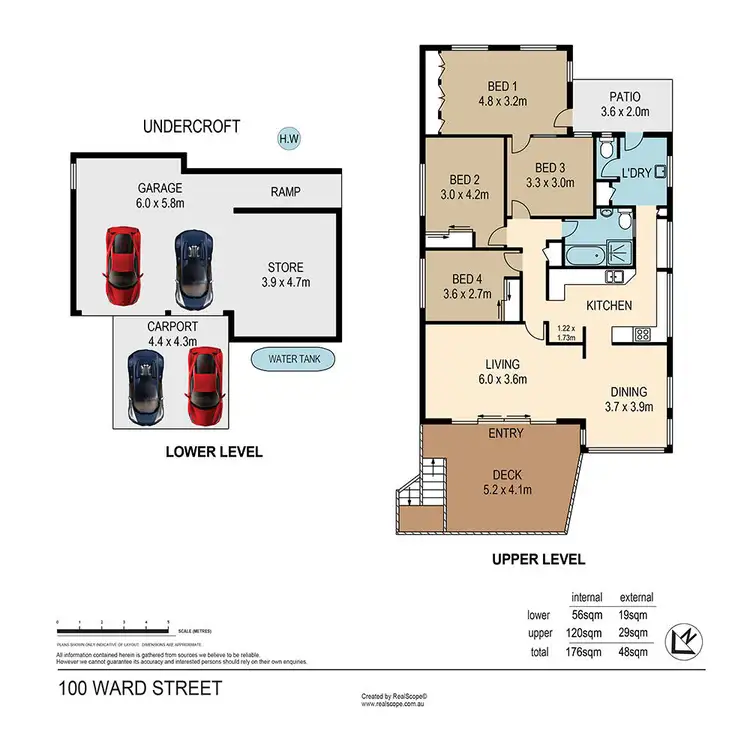 Floorplan of Homely house listing, 100 Ward Street, Indooroopilly QLD 4068