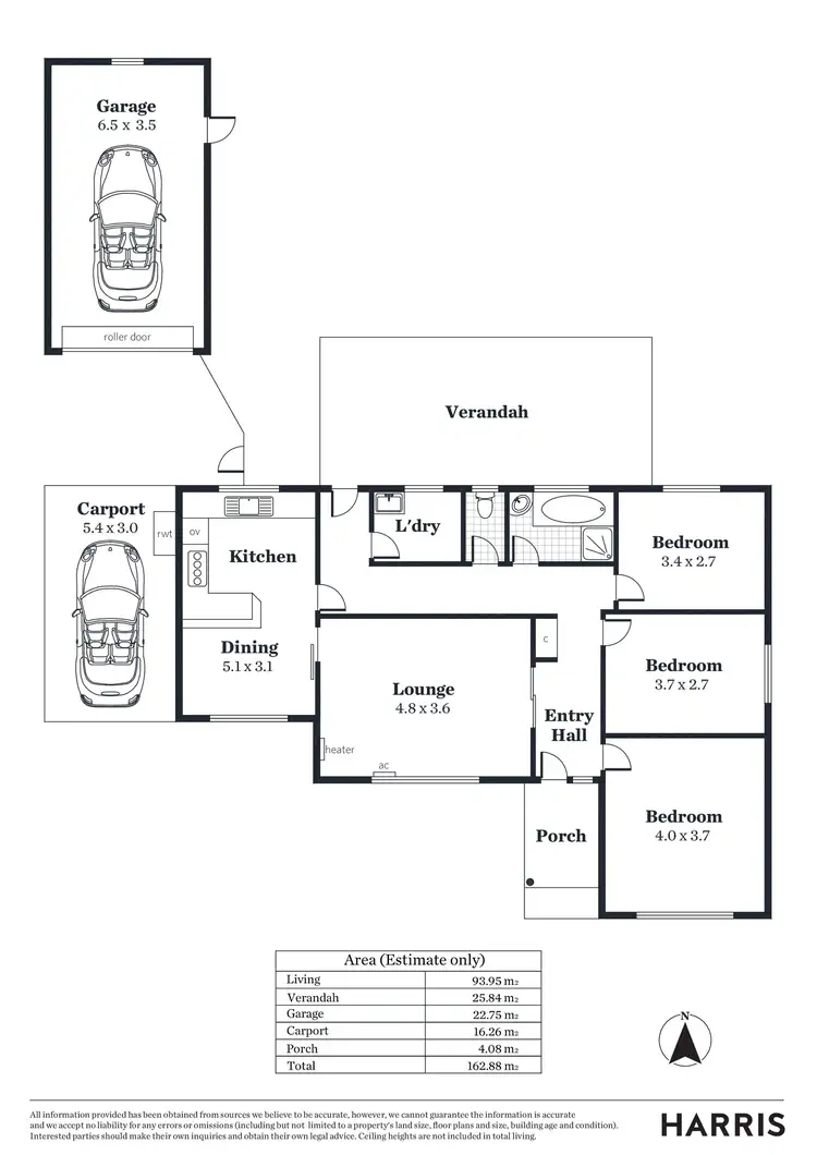 Floorplan of Homely house listing, 40 Jordan Drive, Morphett Vale SA 5162