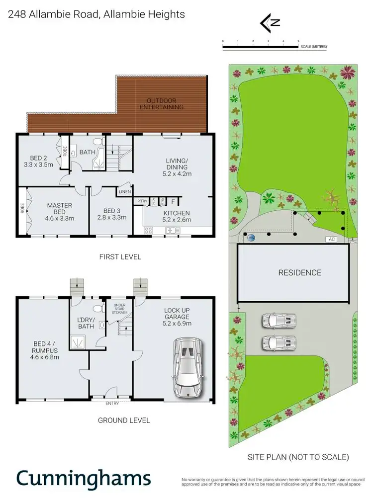 Floorplan of Homely house listing, 248 Allambie Road, Allambie Heights NSW 2100