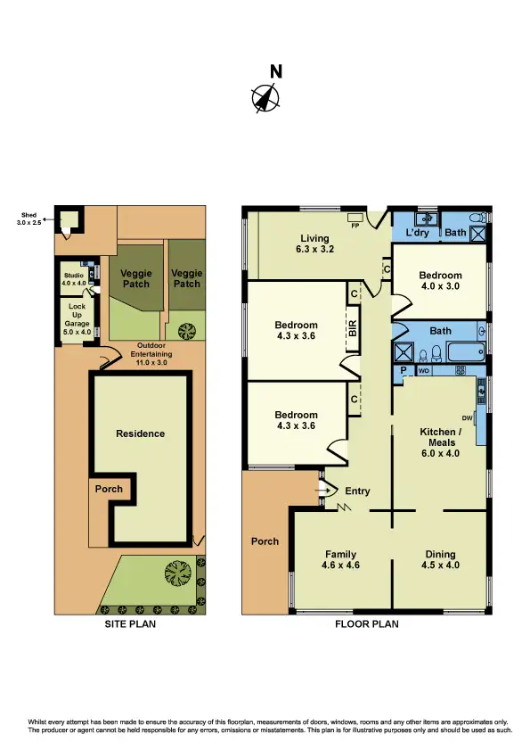 Floorplan of Homely house listing, 34 Mayne Street, Sunshine West VIC 3020