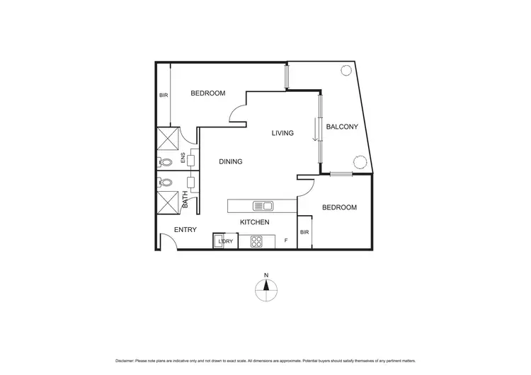 Floorplan of Homely apartment listing, 5/17 Moore Street, Moonee Ponds VIC 3039