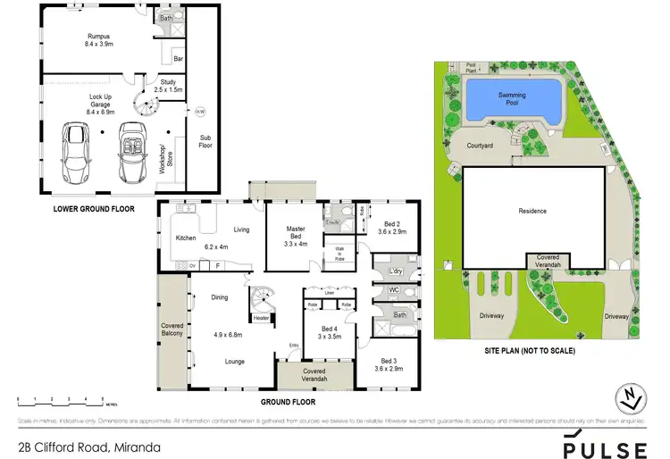 Floorplan of Homely house listing, 2B Clifford Road, Miranda NSW 2228