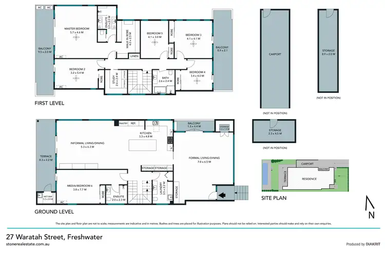 Floorplan of Homely house listing, 27 Waratah Street, Freshwater NSW 2096