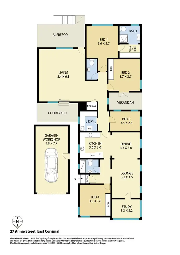 Floorplan of Homely house listing, 27 Annie Street, Corrimal NSW 2518