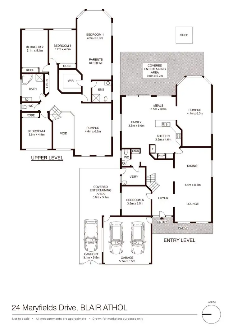 Floorplan of Homely house listing, 24 Maryfields Drive, Blair Athol NSW 2560