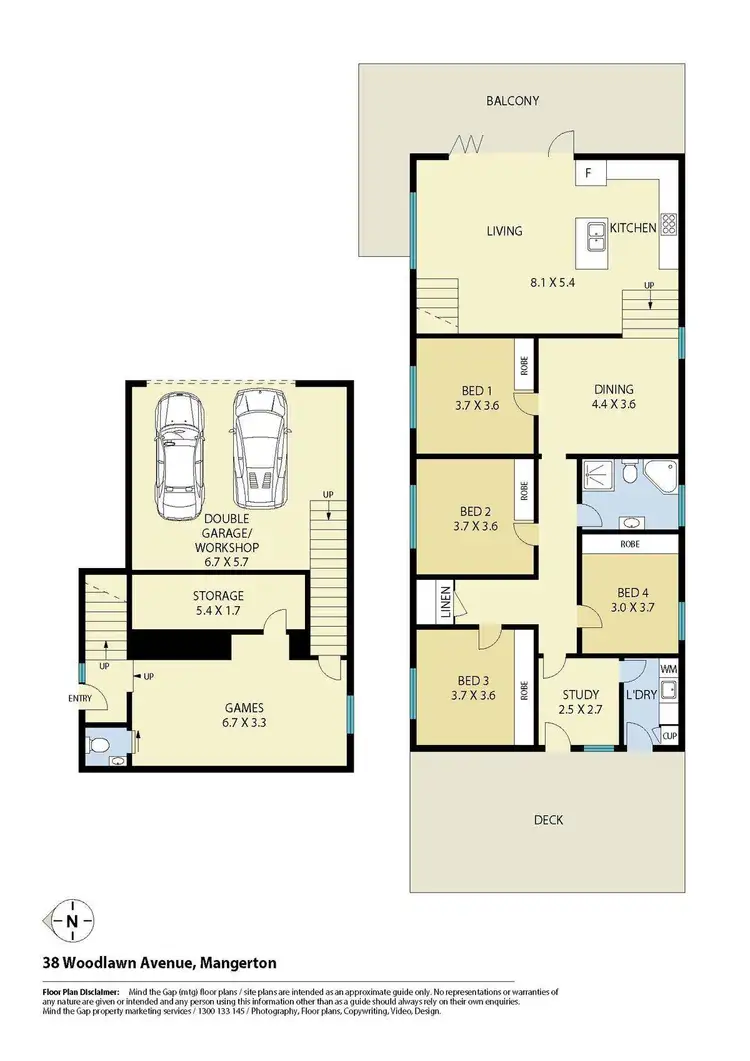 Floorplan of Homely house listing, 38 Woodlawn Avenue, Mangerton NSW 2500