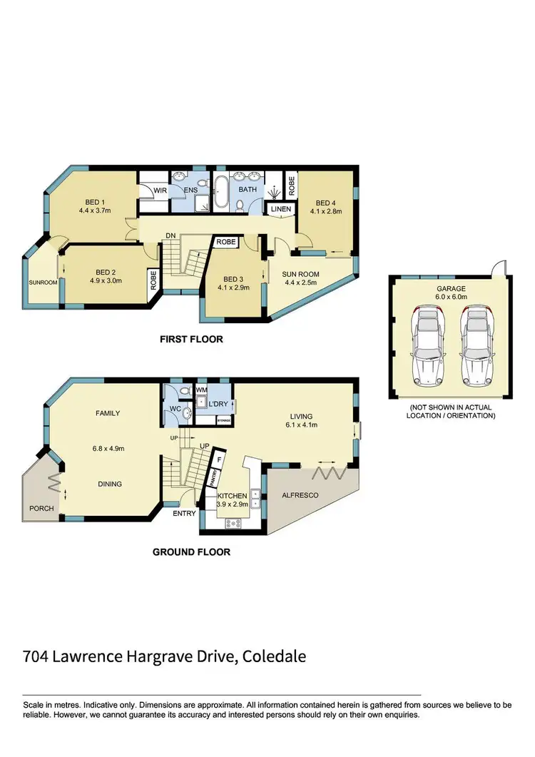 Floorplan of Homely house listing, 704 Lawrence Hargrave Drive, Coledale NSW 2515