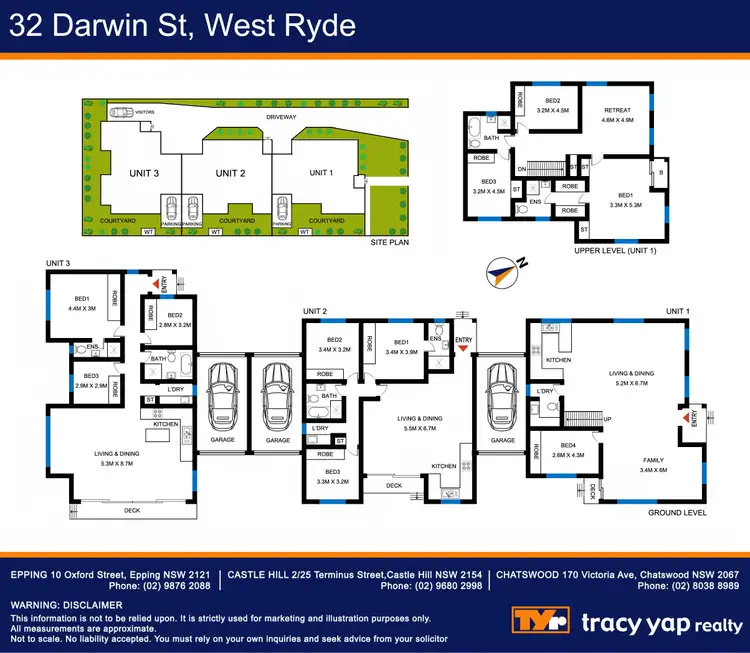 Floorplan of Homely land listing, 32 Darwin Street, West Ryde NSW 2114