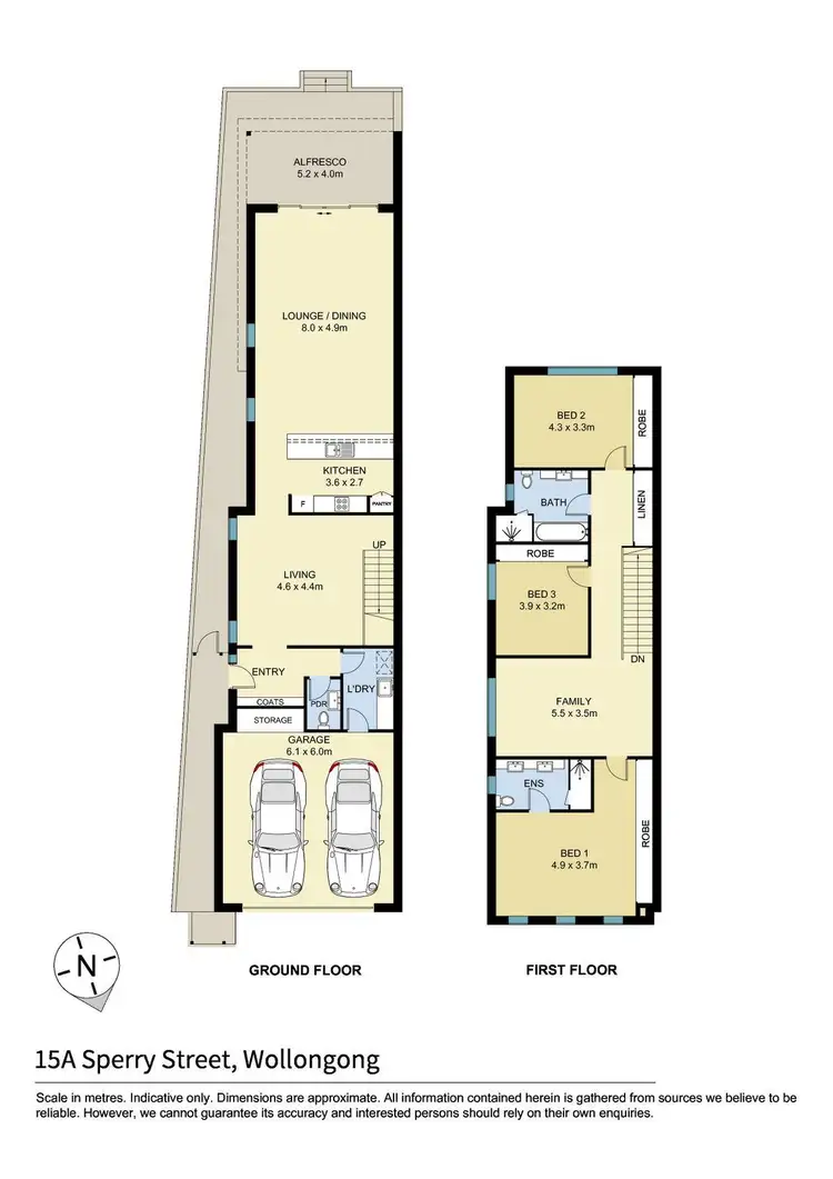 Floorplan of Homely house listing, 15A Sperry Street, Wollongong NSW 2500