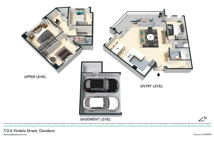 Floorplan of Homely apartment listing, 7/2-6 Yindela Street, Davidson NSW 2085