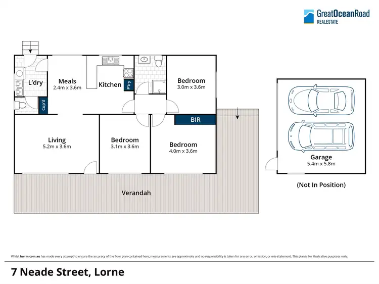 Floorplan of Homely land listing, 7 Neade Street, Lorne VIC 3232