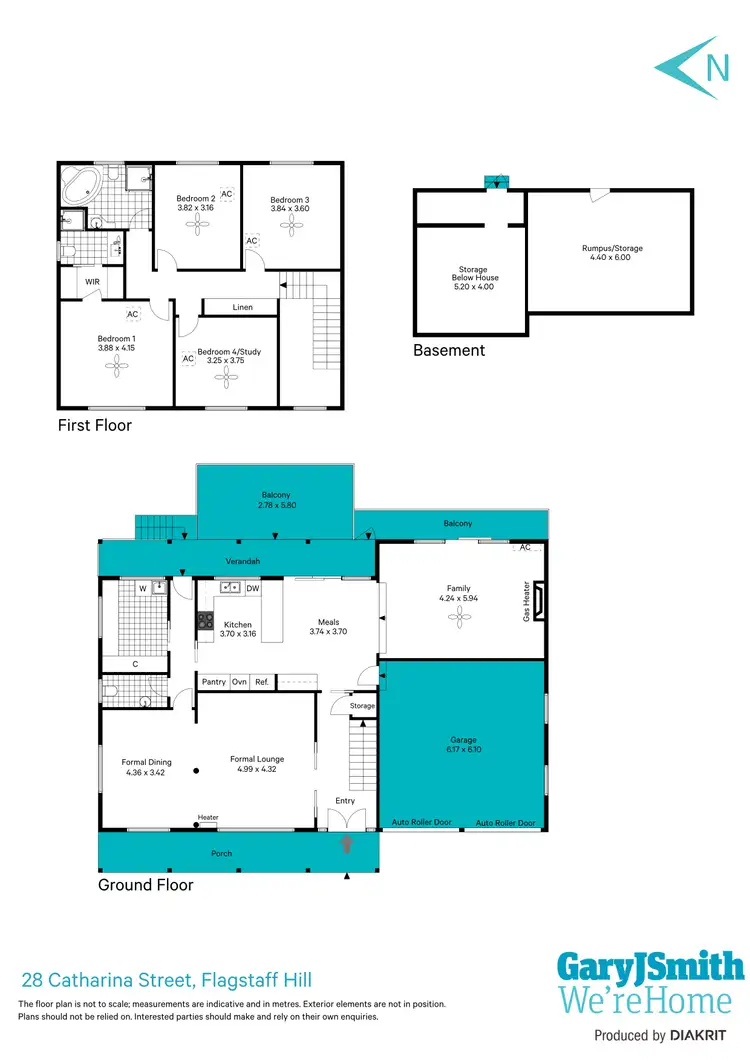 Floorplan of Homely house listing, 28 Catharina Street, Flagstaff Hill SA 5159