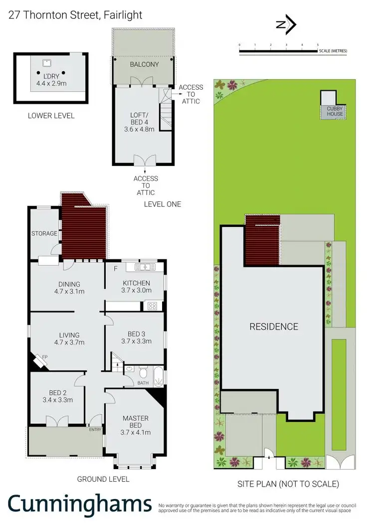 Floorplan of Homely house listing, 27 Thornton Street, Fairlight NSW 2094