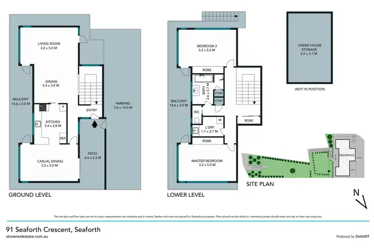 Floorplan of Homely house listing, 91 Seaforth Crescent, Seaforth NSW 2092