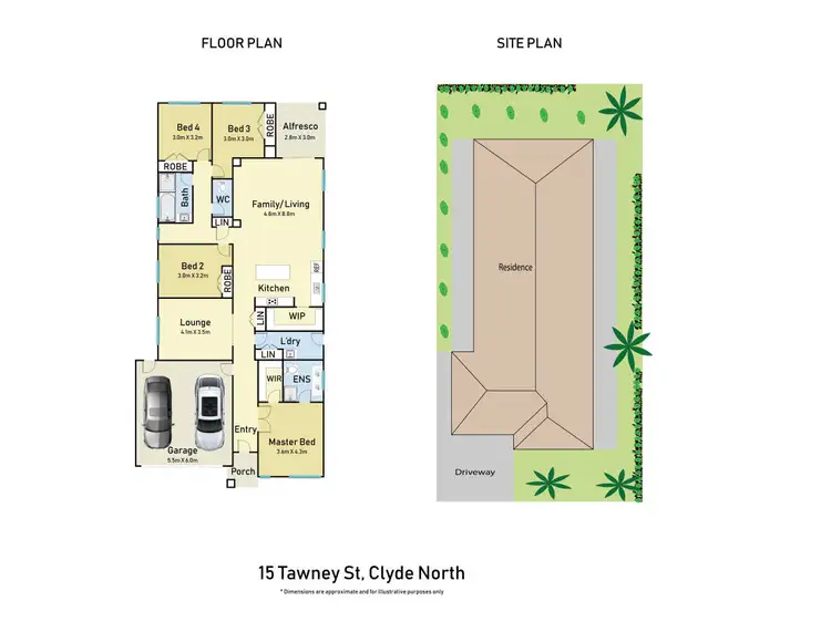 Floorplan of Homely house listing, 13 Tawney Road, Clyde North VIC 3978