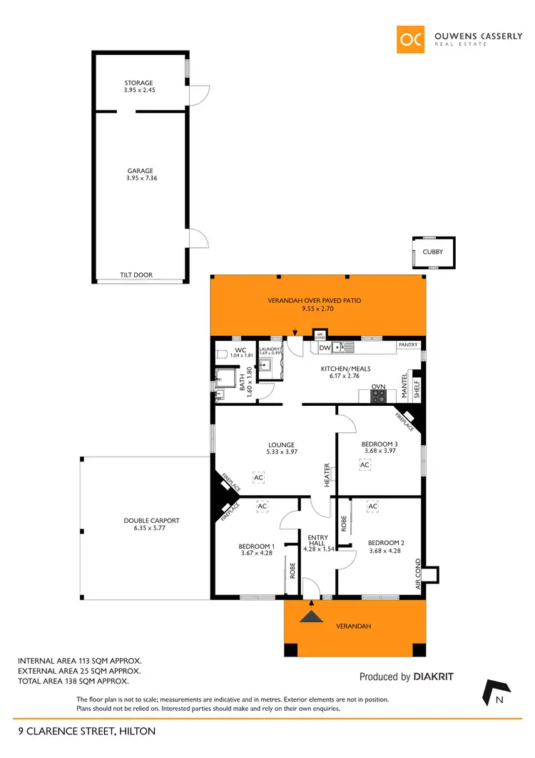 Floorplan of Homely house listing, 9 Clarence Street, Hilton SA 5033
