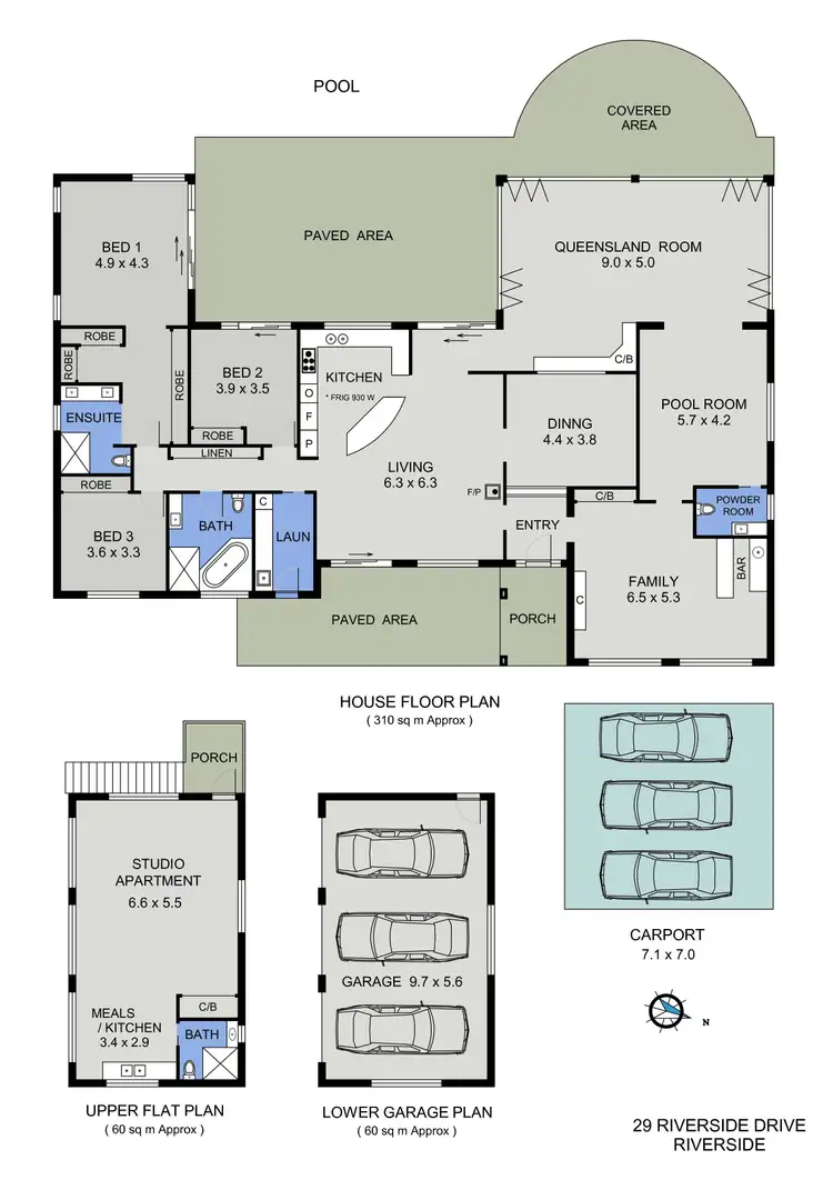 Floorplan of Homely house listing, 29 Riverside Drive, Port Macquarie NSW 2444