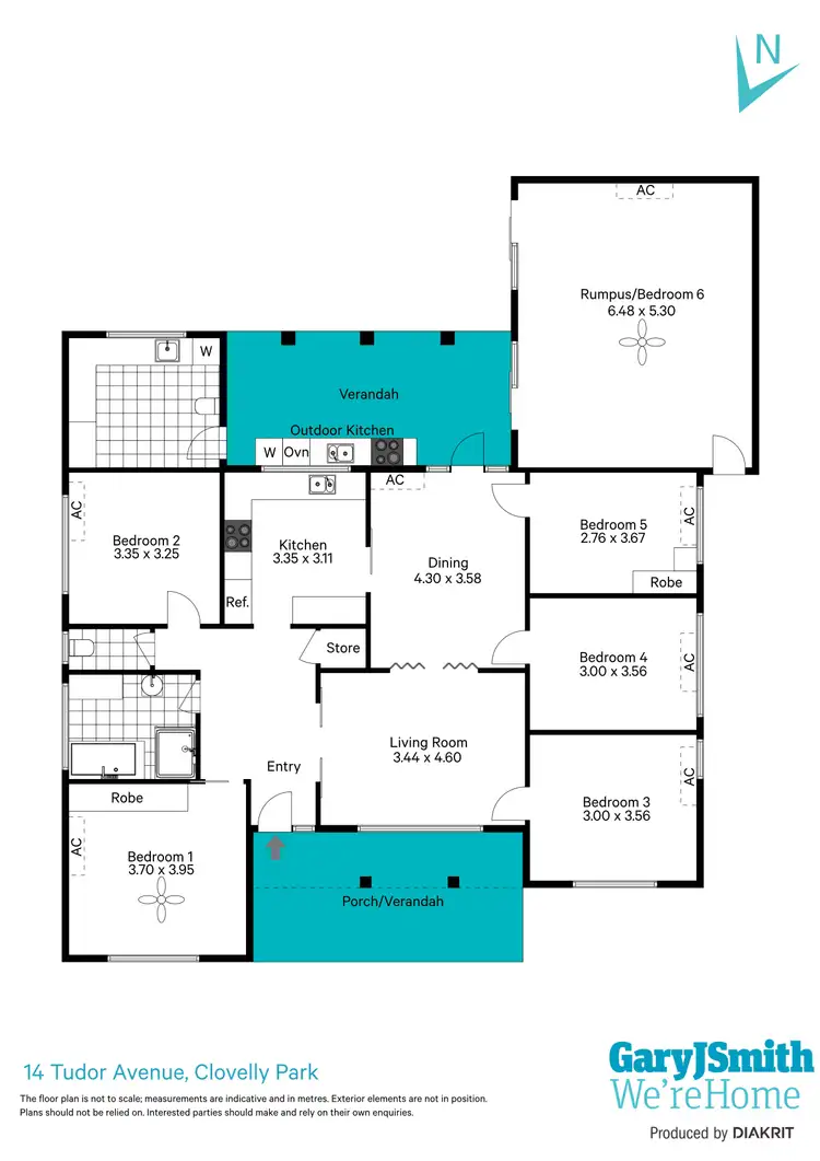 Floorplan of Homely house listing, 14 Tudor Avenue, Clovelly Park SA 5042