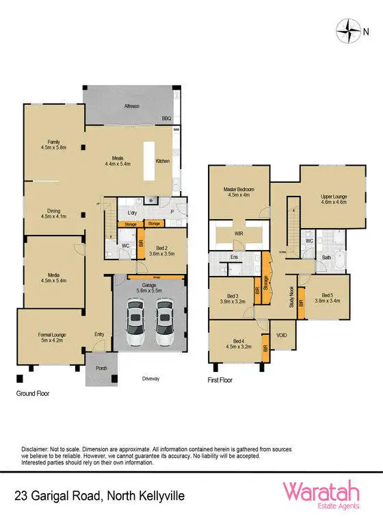 Floorplan of Homely house listing, 23 Garigal Road, North Kellyville NSW 2155