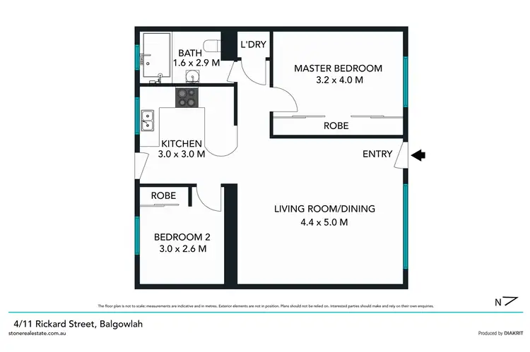 Floorplan of Homely apartment listing, 4/11 Rickard Street, Balgowlah NSW 2093