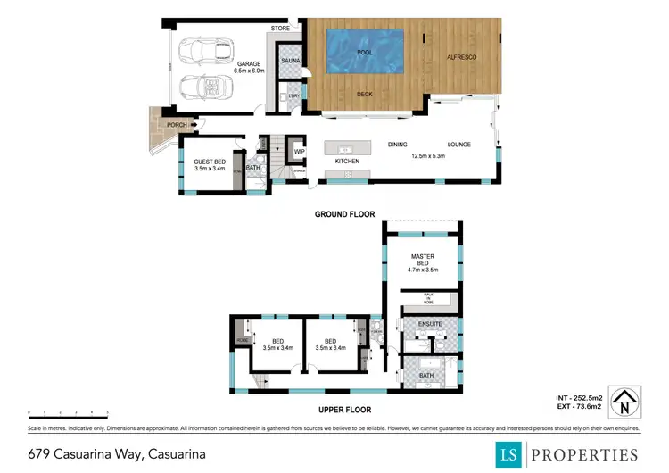 Floorplan of Homely house listing, 679 Casuarina Way, Casuarina NSW 2487