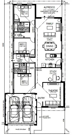 Floorplan of Homely house listing, 38 Lewana Approach, Dalyellup WA 6230