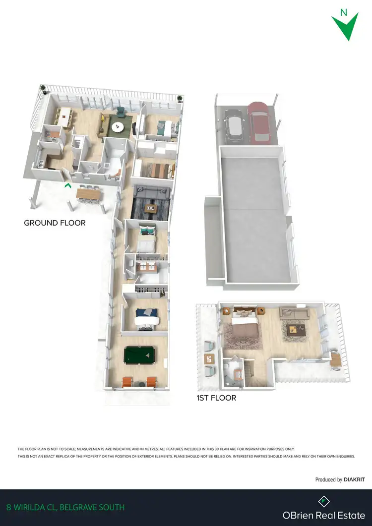 Floorplan of Homely house listing, 8 Wirilda Close, Belgrave South VIC 3160