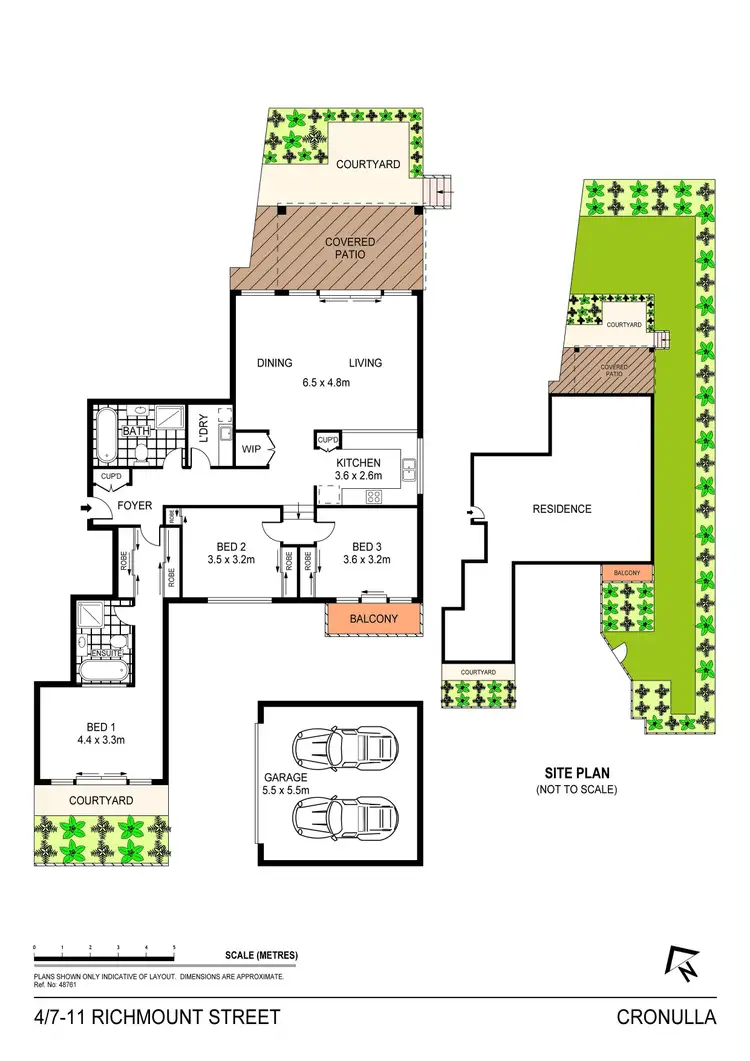 Floorplan of Homely apartment listing, 4/7 Richmount Street, Cronulla NSW 2230