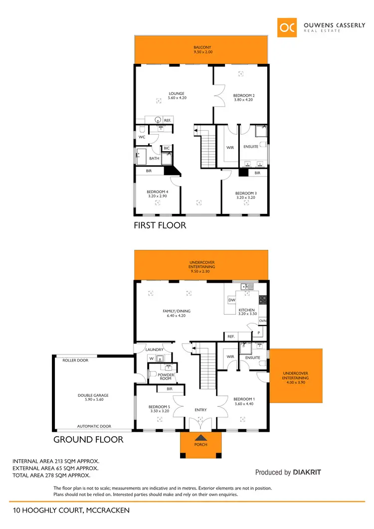 Floorplan of Homely house listing, 10 Hooghly Court, Mccracken SA 5211
