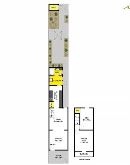 Floorplan of Homely house listing, 66 Mill Hill Road, Bondi Junction NSW 2022