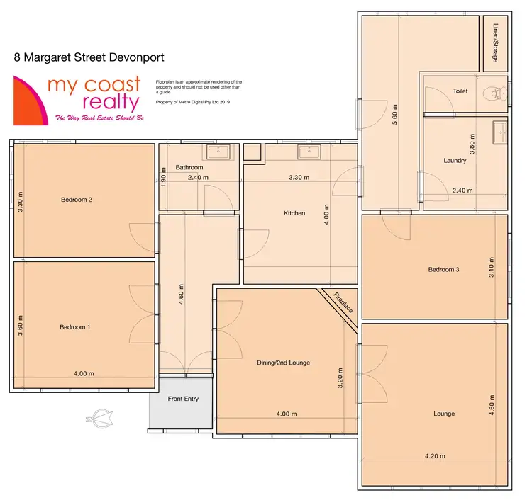 Floorplan of Homely house listing, 8 Margaret Street, Devonport TAS 7310