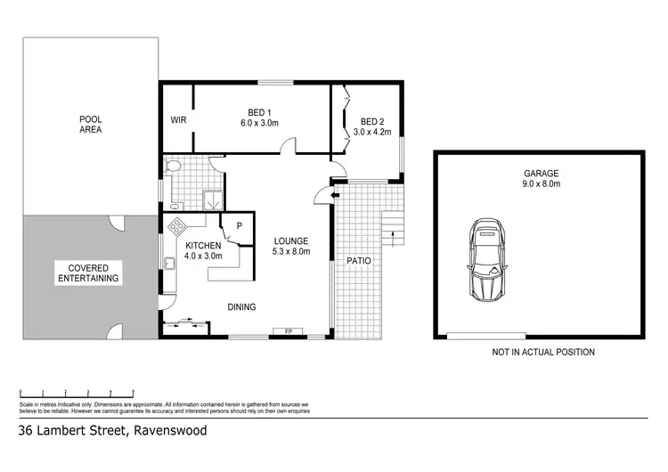 Floorplan of Homely house listing, 36 Lambert Street, Ravenswood TAS 7250