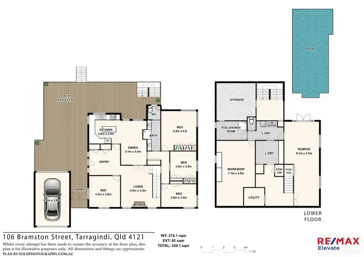 Floorplan of Homely house listing, 106 Bramston Street, Tarragindi QLD 4121