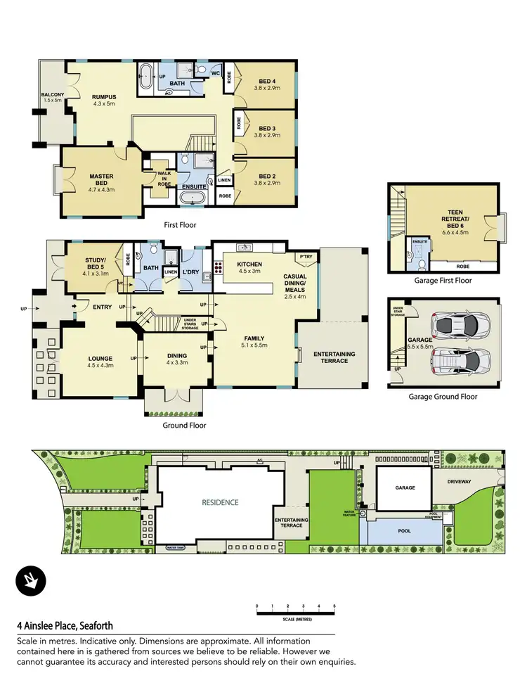 Floorplan of Homely house listing, 4 Ainslee Place, Seaforth NSW 2092