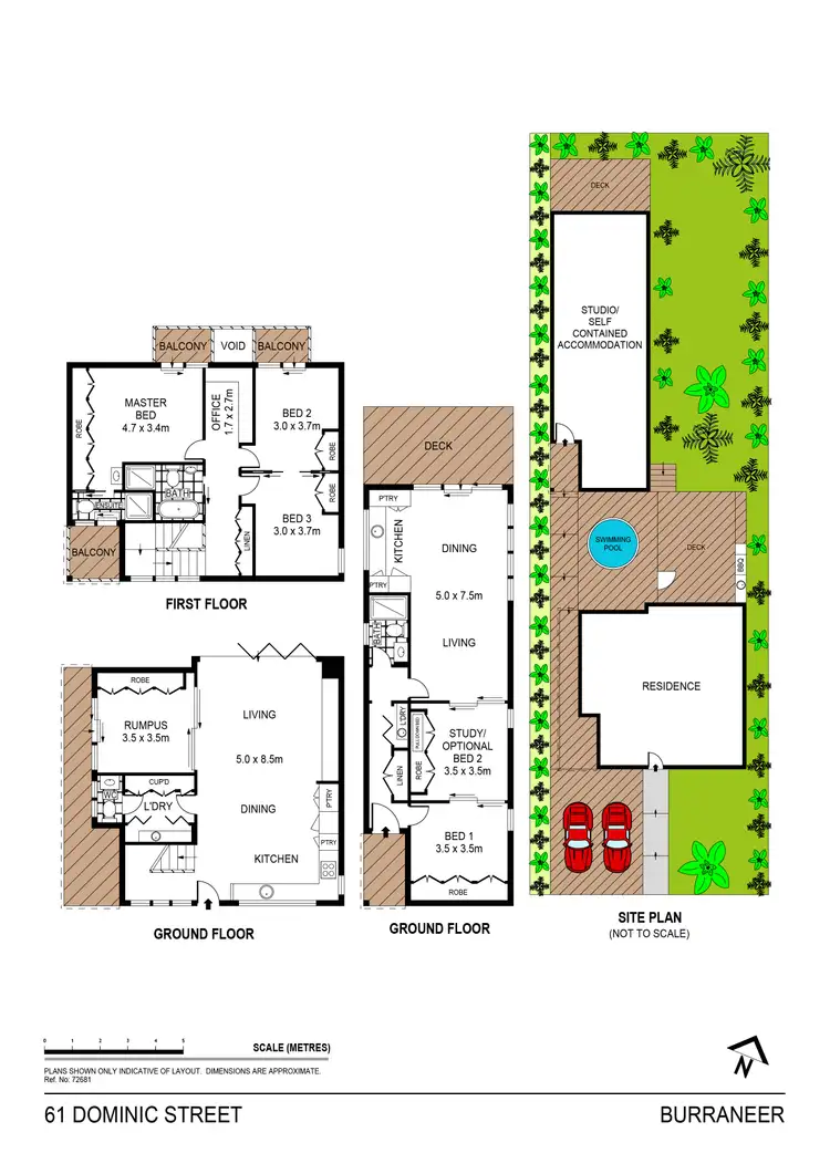 Floorplan of Homely house listing, 61 Dominic Street, Burraneer NSW 2230