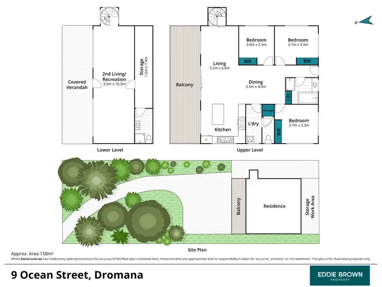 Floorplan of Homely house listing, 9 Ocean Street, Dromana VIC 3936