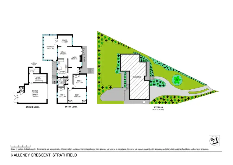 Floorplan of Homely house listing, 6 Allenby Crescent, Strathfield NSW 2135