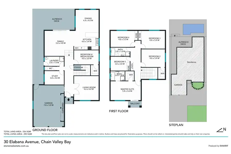 Floorplan of Homely house listing, 30 Elabana Avenue, Chain Valley Bay NSW 2259