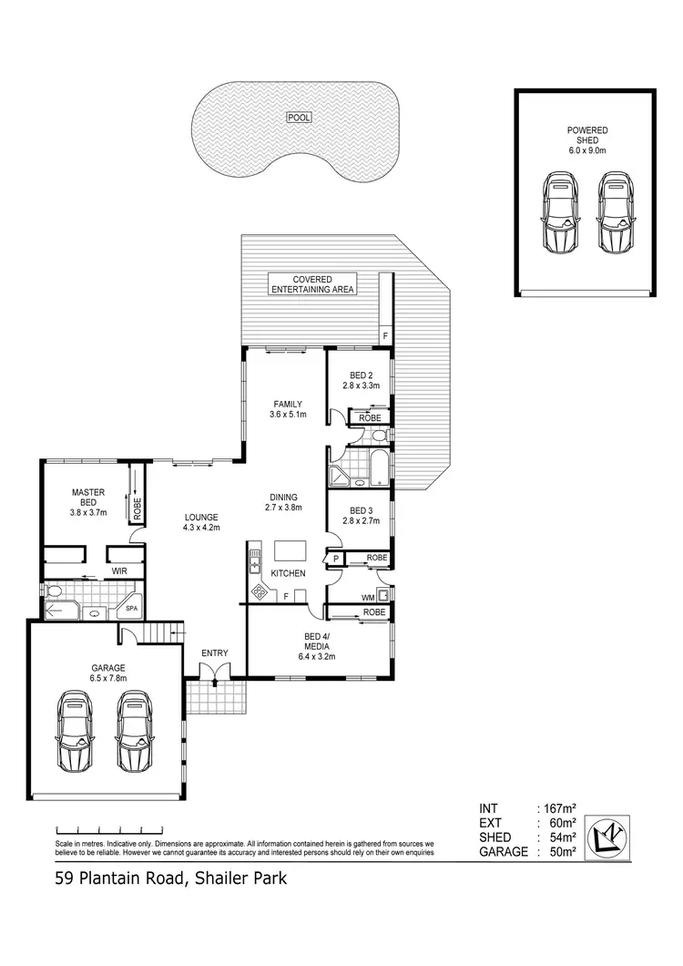 Floorplan of Homely house listing, 59 Plantain Road, Shailer Park QLD 4128