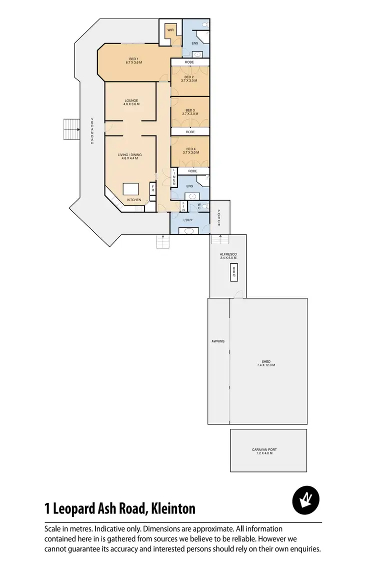 Floorplan of Homely house listing, 1 Leopard Ash Road, Kleinton QLD 4352