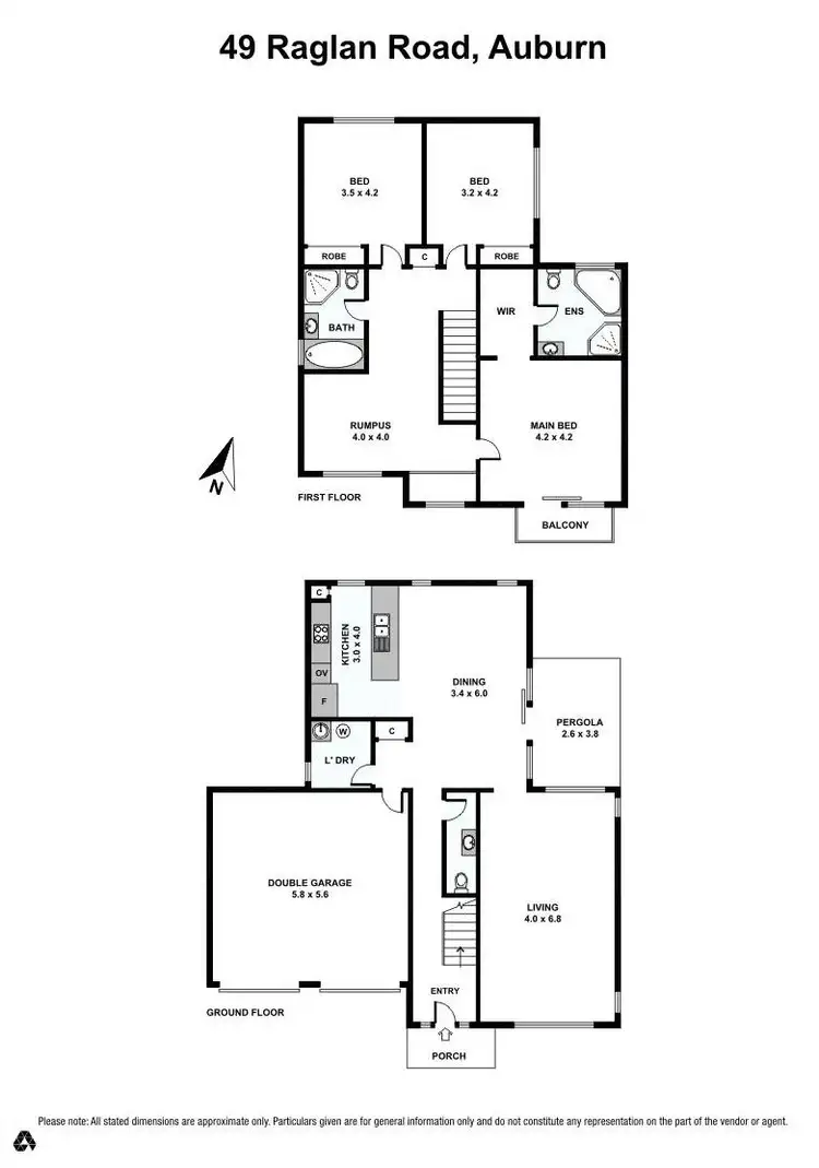 Floorplan of Homely house listing, 49 Raglan Road, Auburn NSW 2144