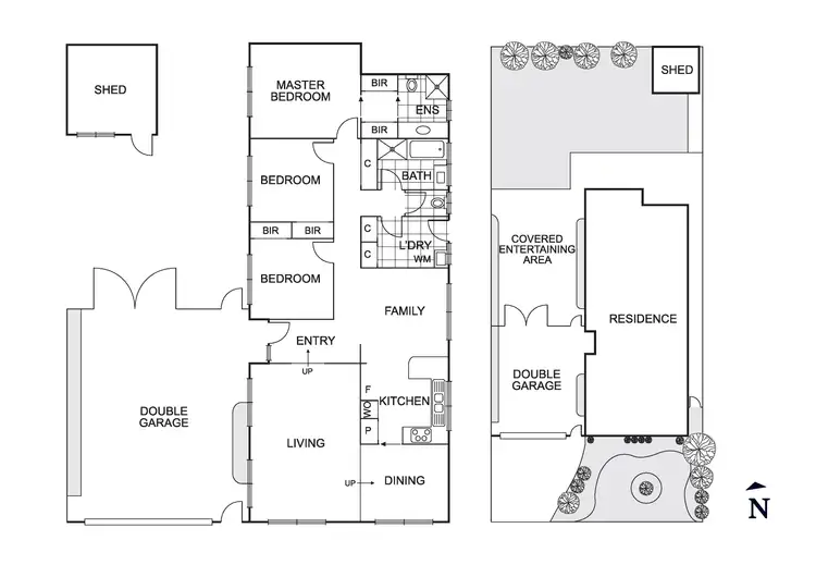Floorplan of Homely house listing, 4 East Gateway, Wyndham Vale VIC 3024