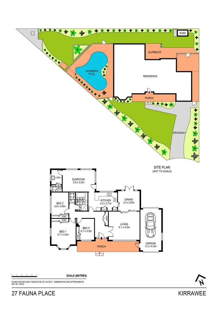 Floorplan of Homely house listing, 27 Fauna Place, Kirrawee NSW 2232