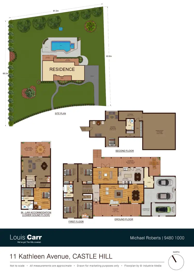 Floorplan of Homely house listing, 11 Kathleen Avenue, Castle Hill NSW 2154